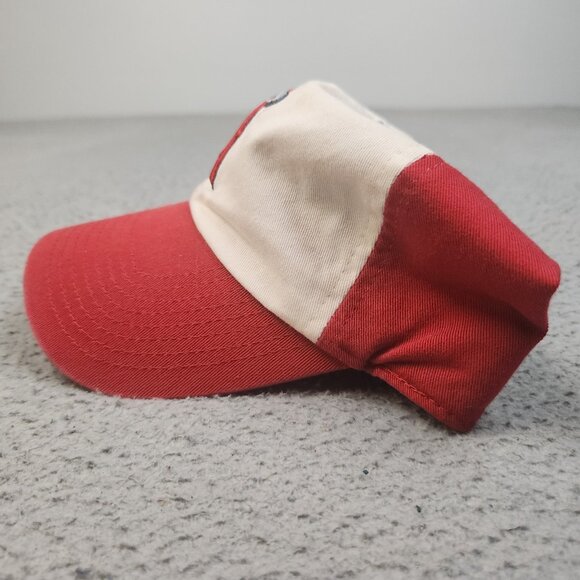 Los Angeles Angels Hat Cap Fitted Red White Large The Franchise MLB Baseball - Picture 3 of 9